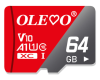Memory card microSDXC 64GB Class 10 UHS Level U1 V10 A1
